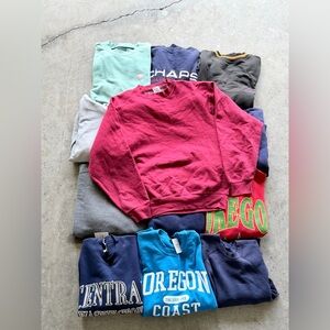 Red Crewneck Sweater